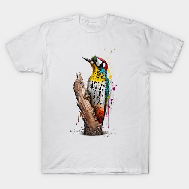 Woodpecker T-Shirt by Urban Archeology Shop Gallery